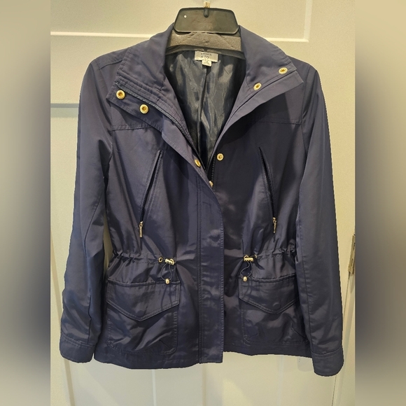 Crown & Ivy  Water Resistant Zip Front Global Traveler Jacket XS - Picture 1 of 13